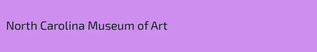 North Carolina Museum of Art